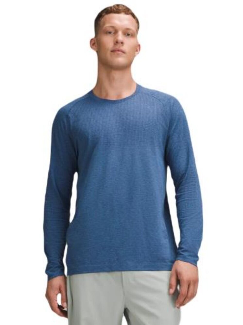 Lululemon Metal Vent Tech Long Sleeve Night Sea/Soft Denim
